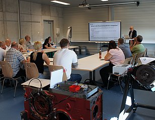 Lettische Delegation zu Besuch beim AM Suisse Zentral